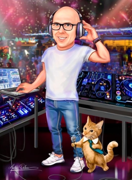 DJ Vlado i mačak Krešo